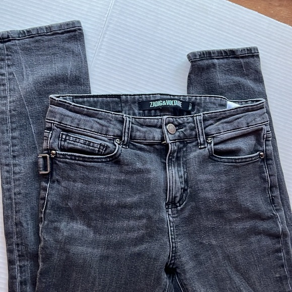Zadig & Voltaire Dark Gray Skinny Jeans - Picture 2 of 11